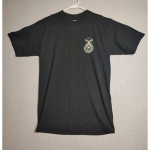 Jerzees Air Force Security Police‎ Graphic Tee Heavyweight Blend Medium Black EE